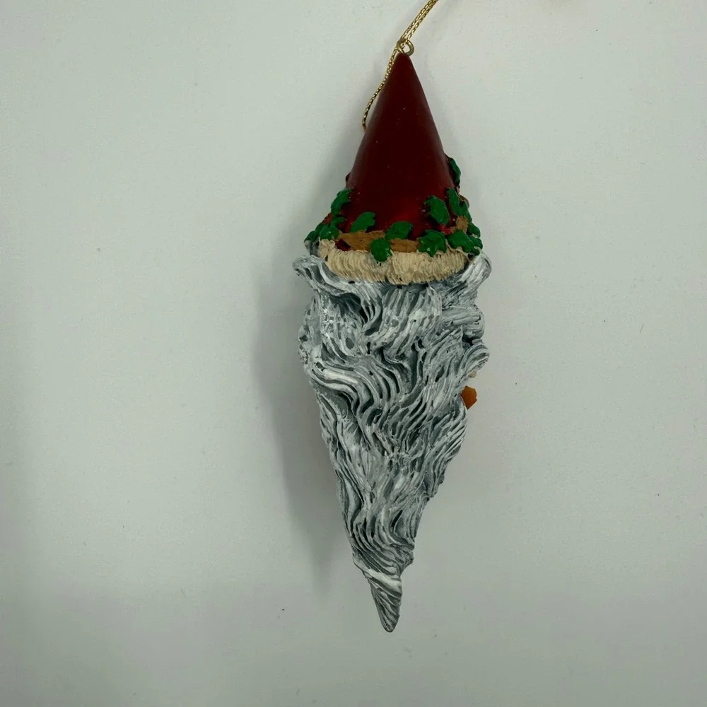 Vintage Santa Clause Ornament Lot Of 4 Bear Lamb‎ Deer